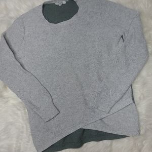 Madewell | Two Tone Waffle Knit Sweater sz…